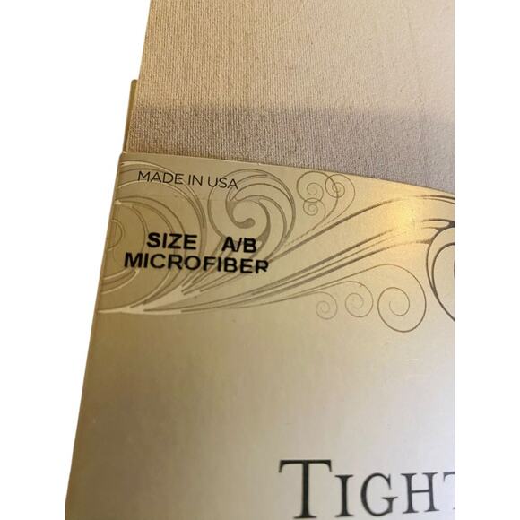 Avenue Body New Tights Plus Size C/D Gray Microfiber - Picture 3 of 5